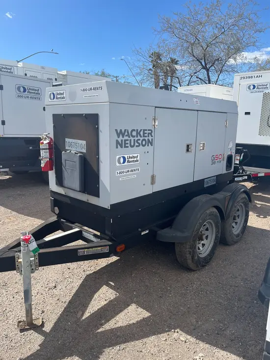 2017 Wacker Neuson G50 T4F Diesel Generator