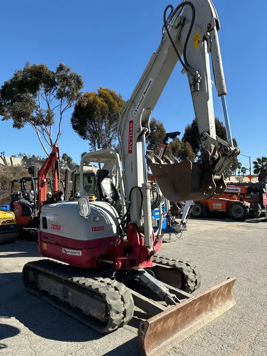2019 Takeuchi TB260 Mini Excavator