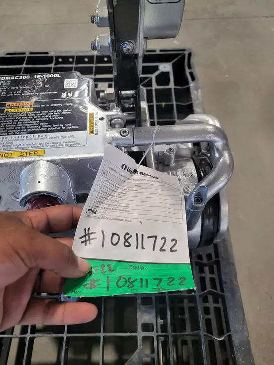 2018 BISOMAC BISO308-1000L Hoist