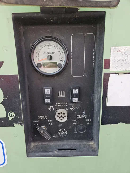 2018 Sullair 185DPQ-KU-T3 Air Compressor