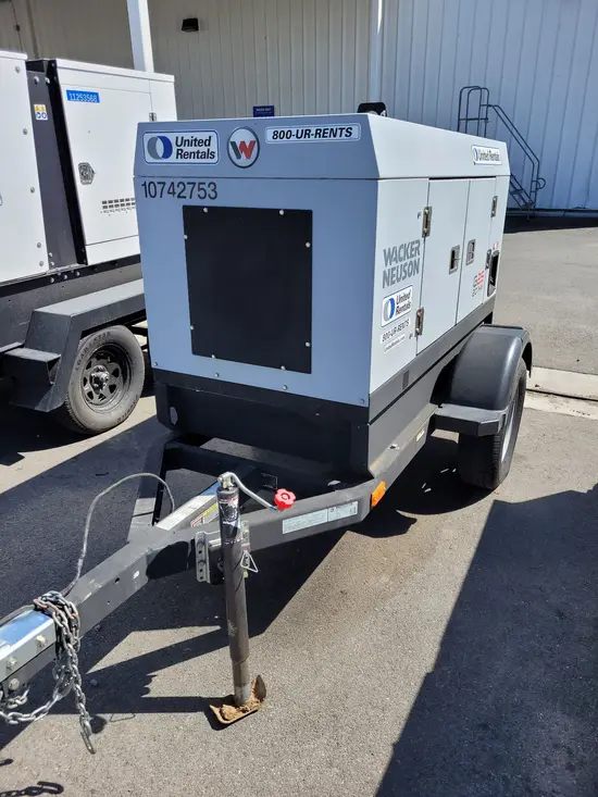 2018 Wacker Neuson G25 T4F Diesel Generator
