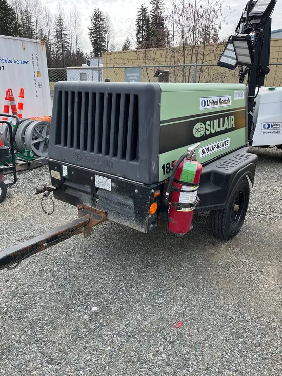 2018 Sullair 185DPQ-KU-T3 Air Compressor