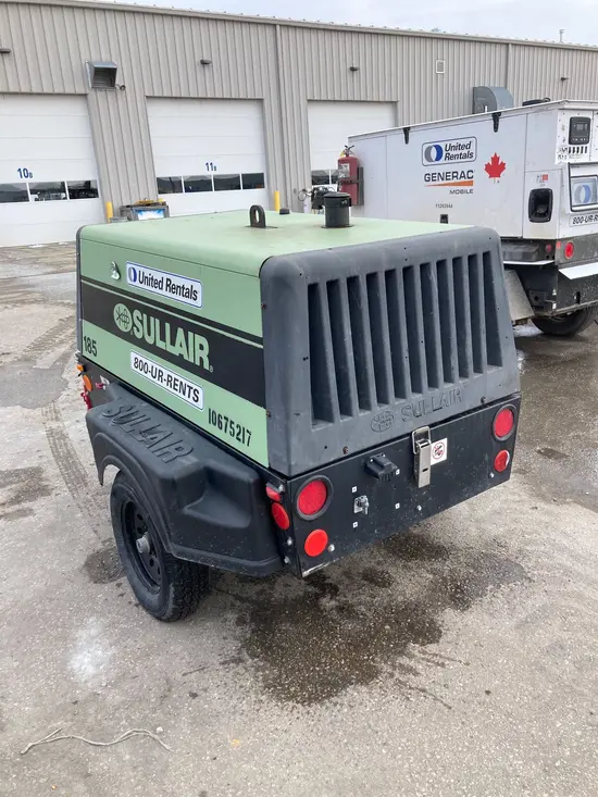 2017 Sullair 185DPQ-KU-T3 Air Compressor