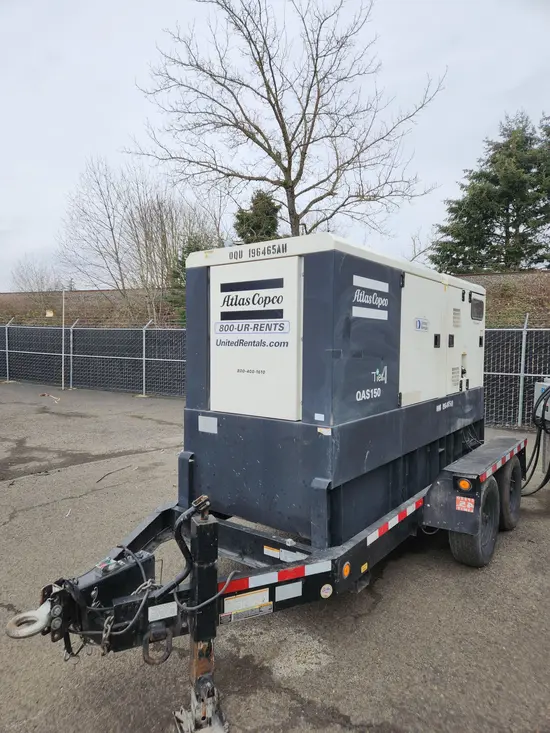 2017 Atlas Copco QAS150 Diesel Generator