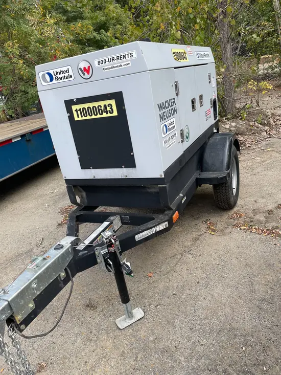 2019 Wacker Neuson G25 T4F Diesel Generator