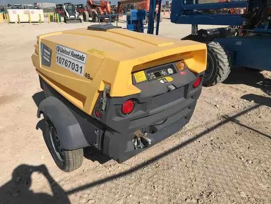 2018 Atlas Copco XAS185KD7 T4F Air Compressor