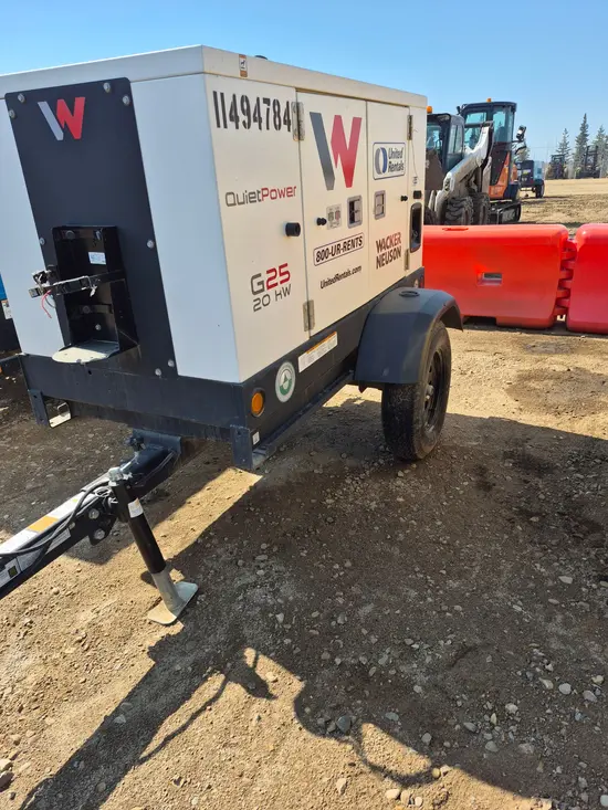 2022 Wacker Neuson G25 T4F Diesel Generator