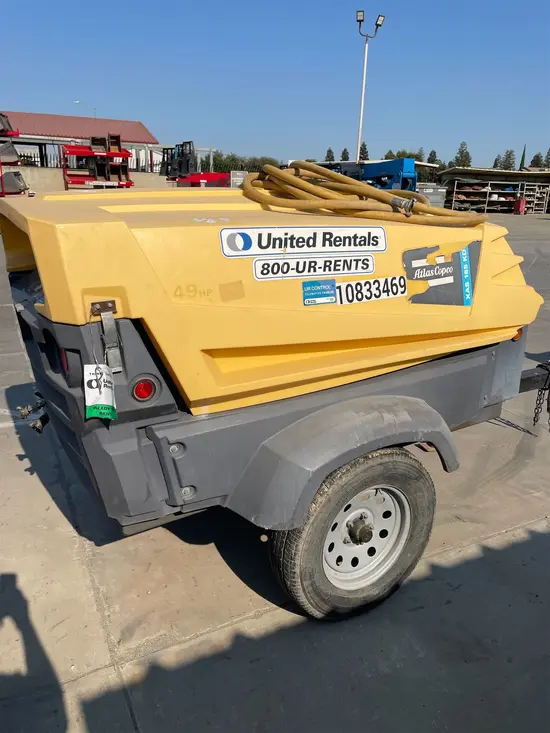 2018 Atlas Copco XAS185KD7 T4F Air Compressor