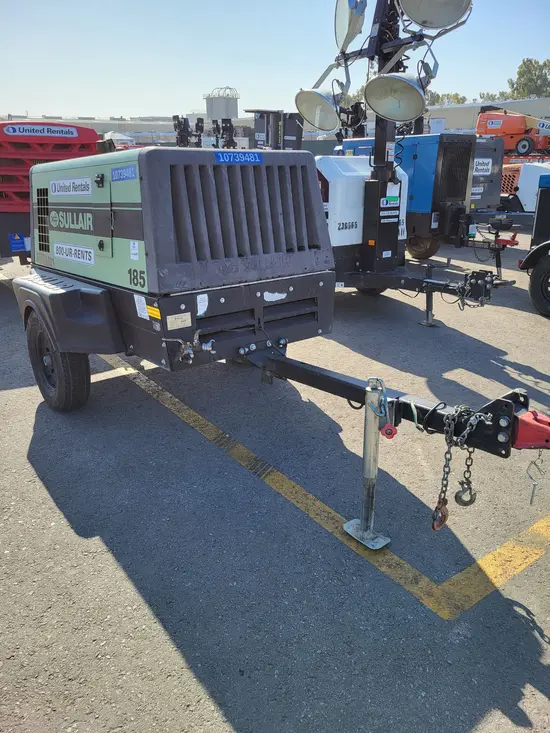 2018 Sullair 185DPQ-KU-T3 Air Compressor
