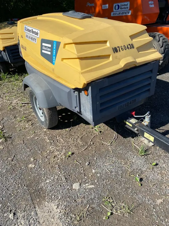 2018 Atlas Copco XAS185KD7 T4F Air Compressor