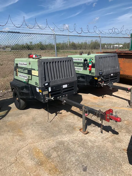 2018 Sullair 185DPQ-KU-T3 Air Compressor