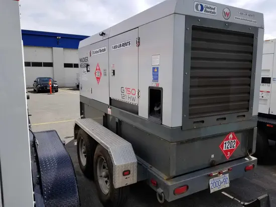 2012 Wacker Neuson G 150 Diesel Generator