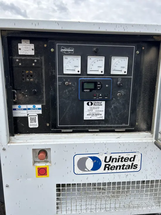 2018 Doosan G25WDO-T4F Diesel Generator