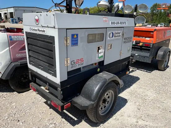 2018 Wacker Neuson G 25 Diesel Generator