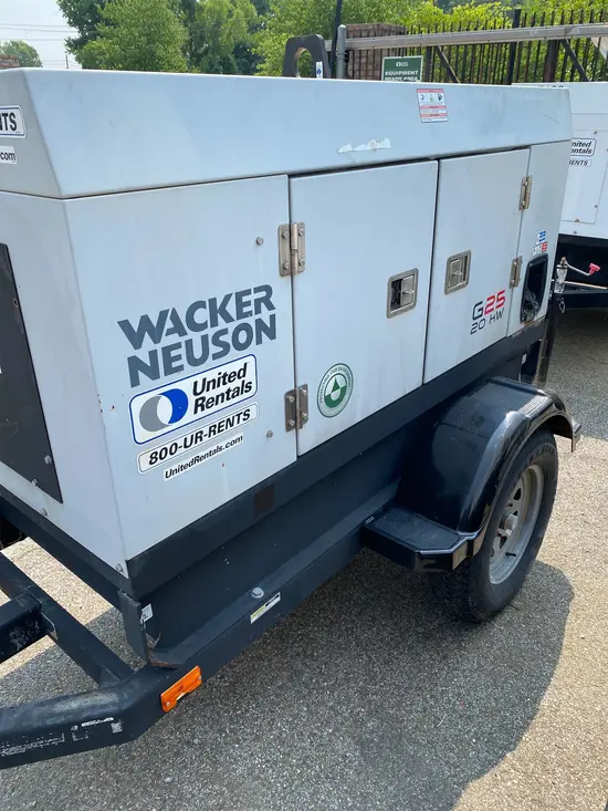 2019 Wacker Neuson G25 T4F Diesel Generator