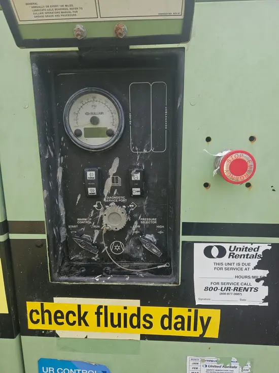2018 Sullair 400HDPQ-CU Air Compressor
