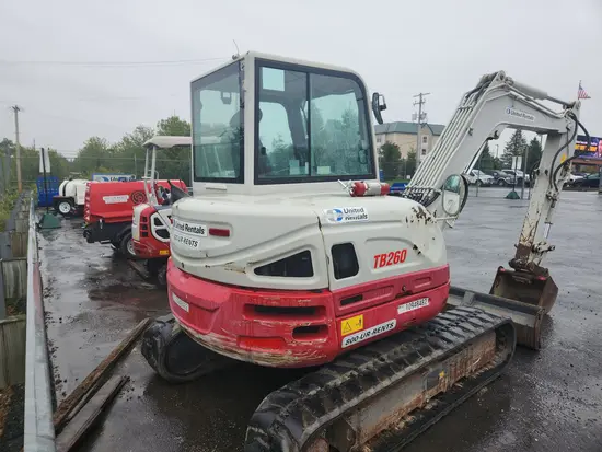 2019 Takeuchi TB260C Mini Excavator