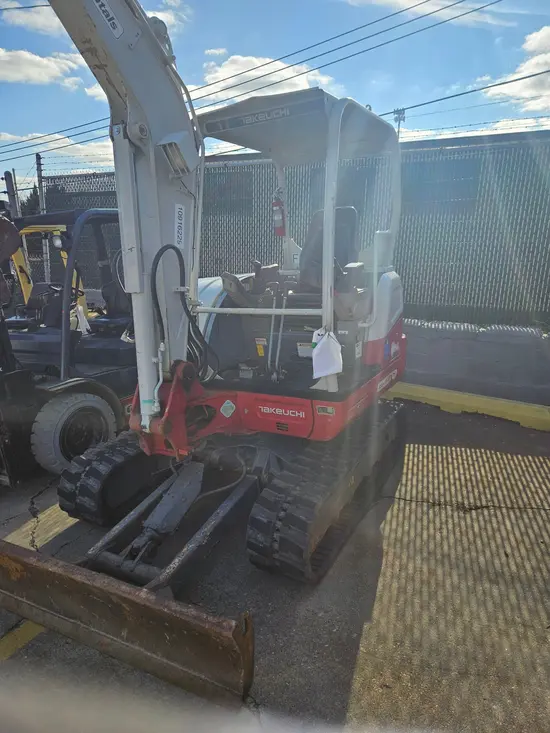 2019 Takeuchi TB240 Mini Excavator