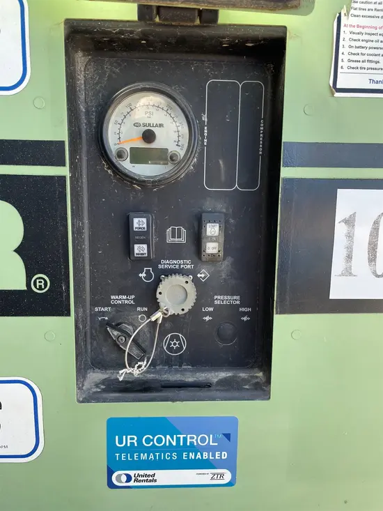 2018 Sullair 185DPQ-KU-T3 Air Compressor