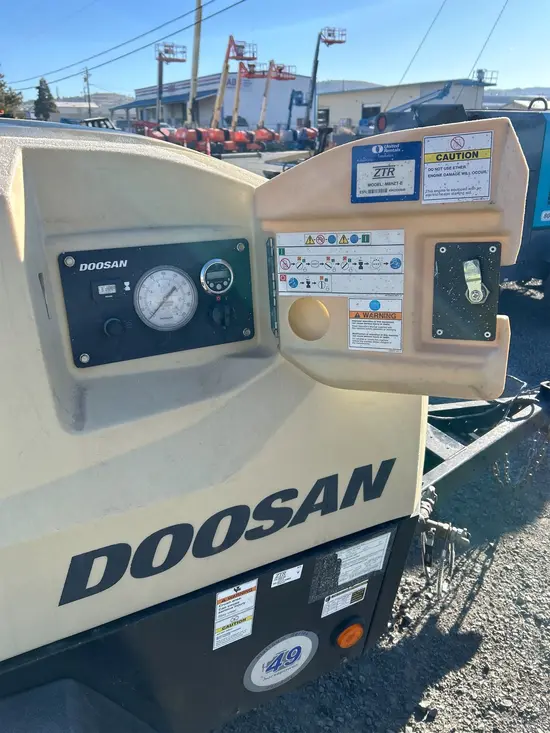 2019 Doosan C185WDO-T4F Air Compressor