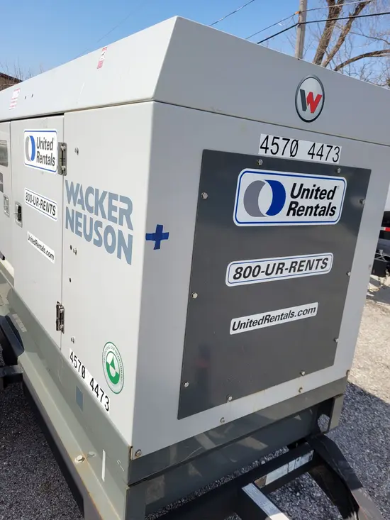 2016 Wacker Neuson G 70 Diesel Generator