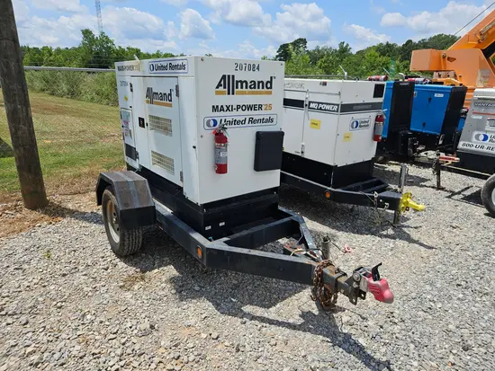 2018 Allmand MP25 Diesel Generator