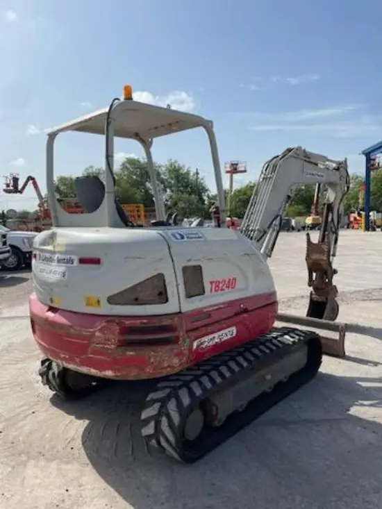 2019 Takeuchi TB240 Mini Excavator