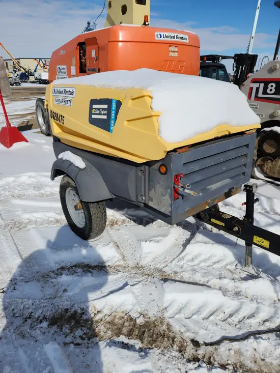 2017 Atlas Copco XAS185KD7 T4F Air Compressor