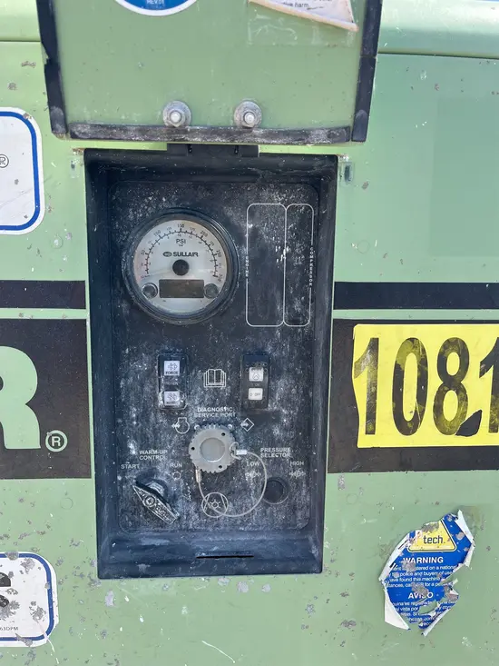 2018 Sullair 185DPQ-KU-T3 Air Compressor