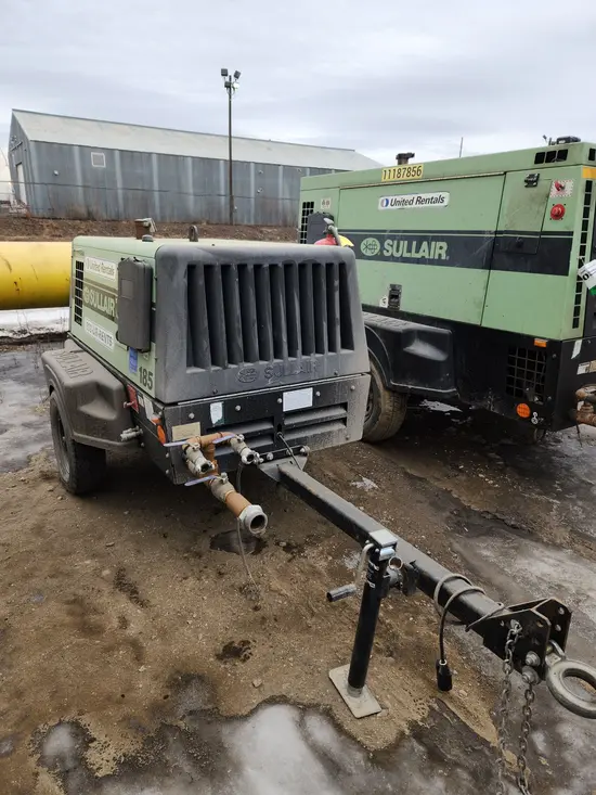 2019 Sullair 185DPQ-KU-T3 Air Compressor