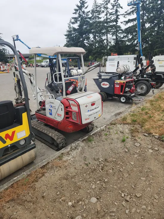 2019 Takeuchi TB216RH Mini Excavator