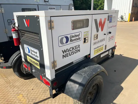 2022 Wacker Neuson G25 T4F Diesel Generator