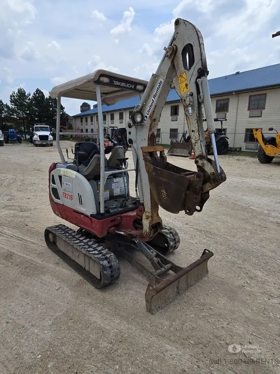 2019 Takeuchi TB216 Mini Excavator