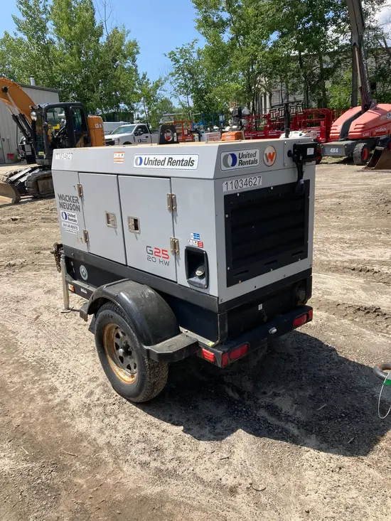 2019 Wacker Neuson G25 T4F Diesel Generator