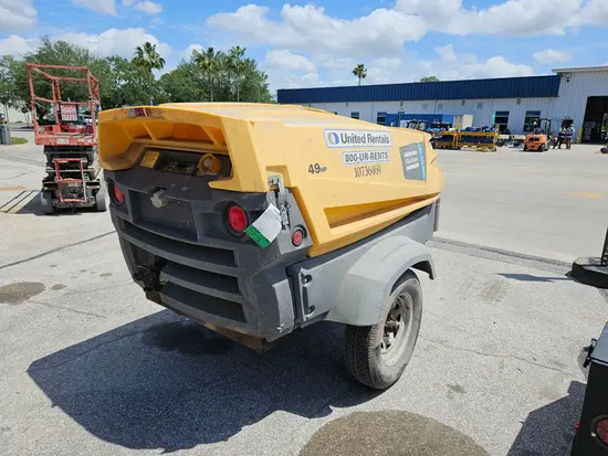 2018 Atlas Copco XAS185KD7 T4F Air Compressor