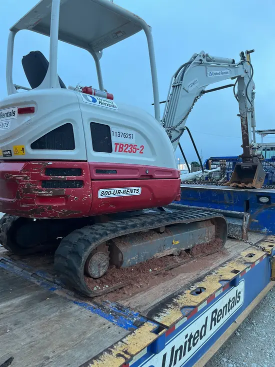 2022 Takeuchi TB235-2R Mini Excavator