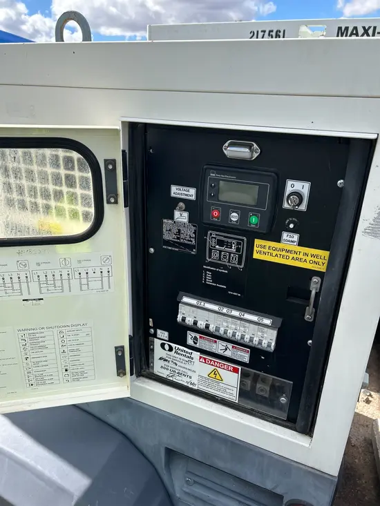 2017 Atlas Copco QAS45 Diesel Generator