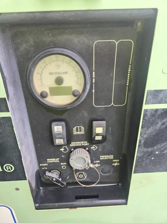 2019 Sullair 185DPQ-KU-T3 Air Compressor