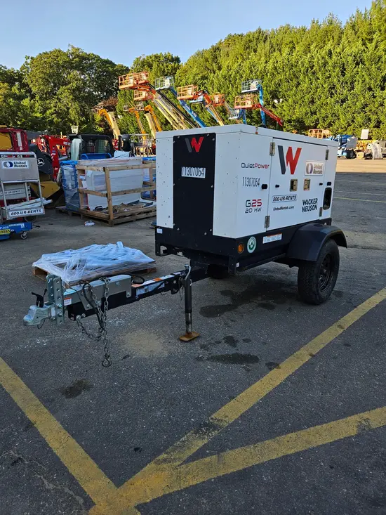 2021 Wacker Neuson G25 T4F Diesel Generator