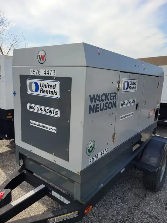 2016 Wacker Neuson G 70 Diesel Generator