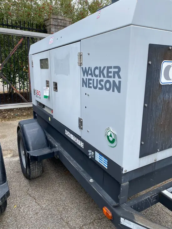 2018 Wacker Neuson G 50 Diesel Generator