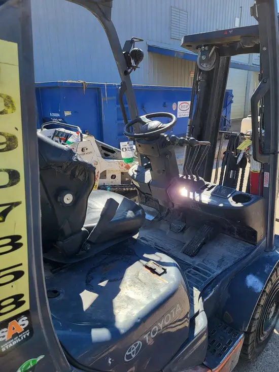 2019 Toyota 8FGU25 Warehouse Forklift