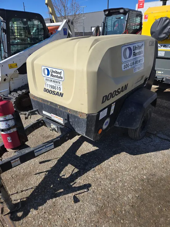 2021 Doosan C185WDO-T4F Air Compressor