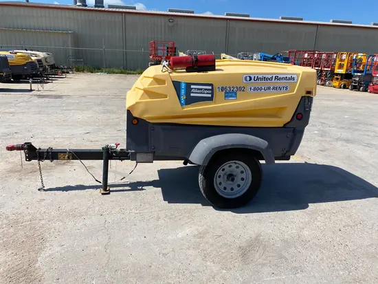 2017 Atlas Copco XAS185KD7 T4F Air Compressor