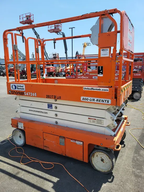 2018 Snorkel S4726E Scissor Lift