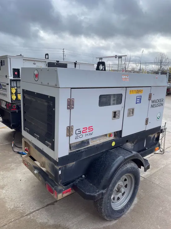 2020 Wacker Neuson G 25 Diesel Generator