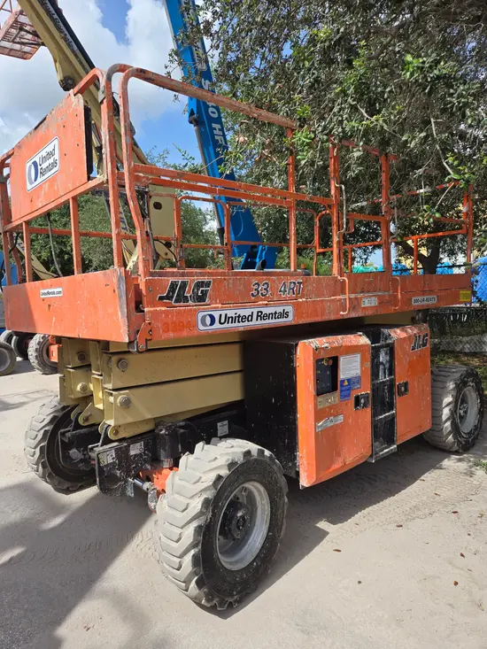 2018 JLG 330LRT Rough Terrain Scissor Lift