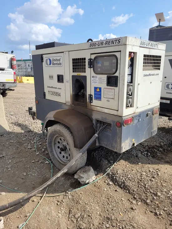 2021 Atlas Copco QAS45 Diesel Generator