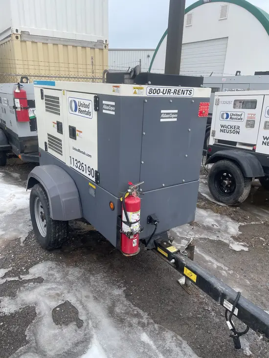 2021 Atlas Copco QAS 45 T4F Diesel Generator