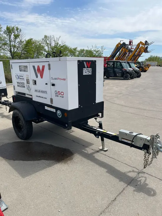 2022 Wacker Neuson G50 T4F Diesel Generator